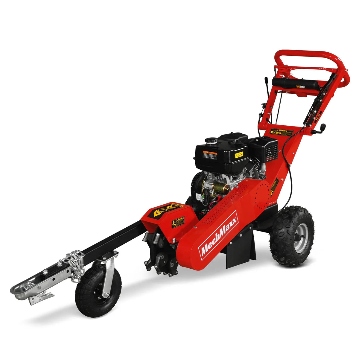 MechMaxx 15 inch 15HP 420cc DUCAR E-Start Stump Grinder with Tow Bar,  SG380