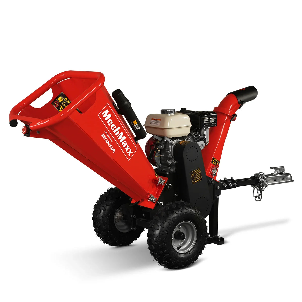 MechMaxx HONDA GX200 Gasoline Engine Powered 4 inch Wood Chipper,  GS650