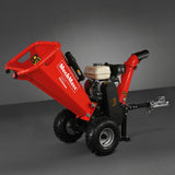 MechMaxx HONDA GX200 Gasoline Engine Powered 4 inch Wood Chipper,  GS650