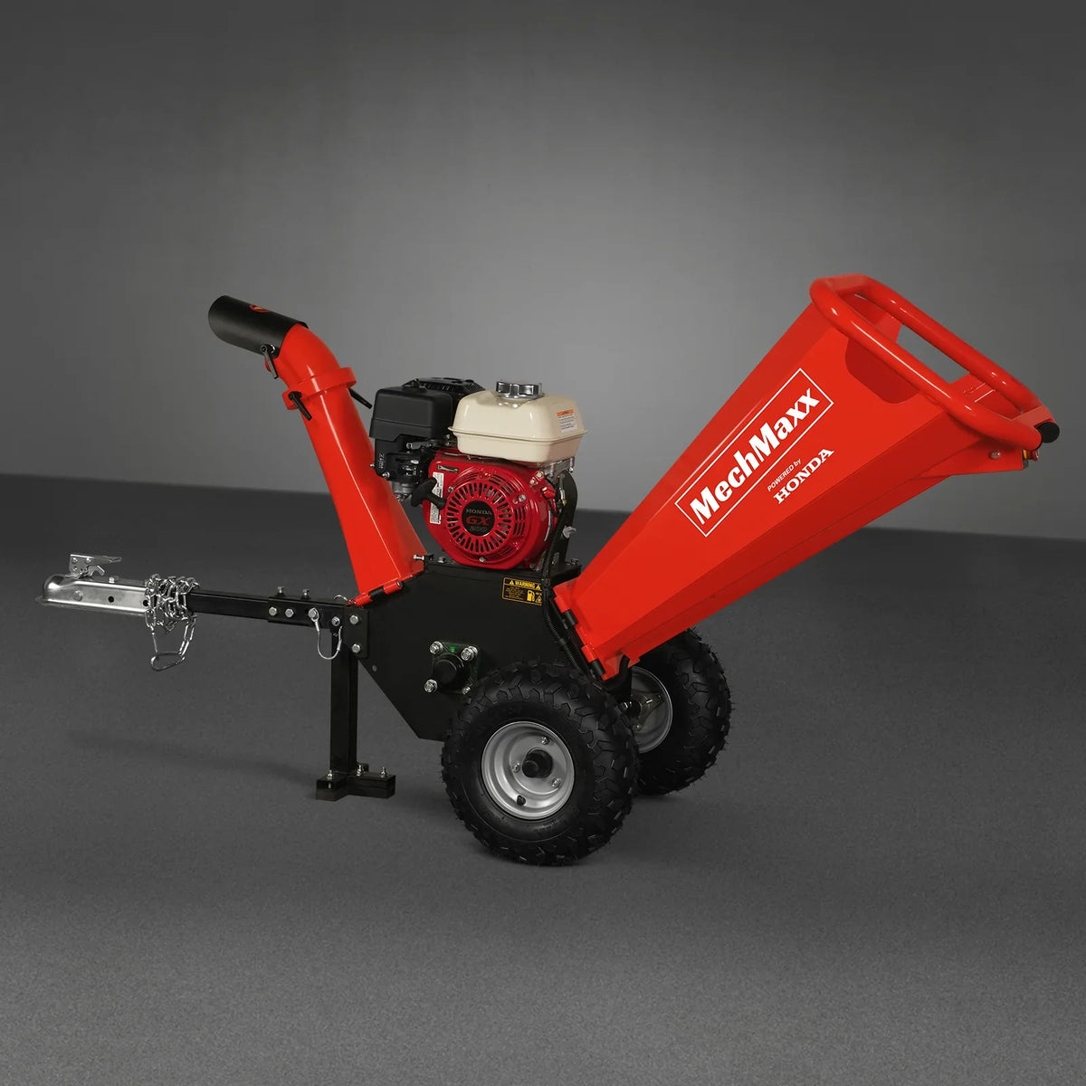 MechMaxx HONDA GX200 Gasoline Engine Powered 4 inch Wood Chipper,  GS650