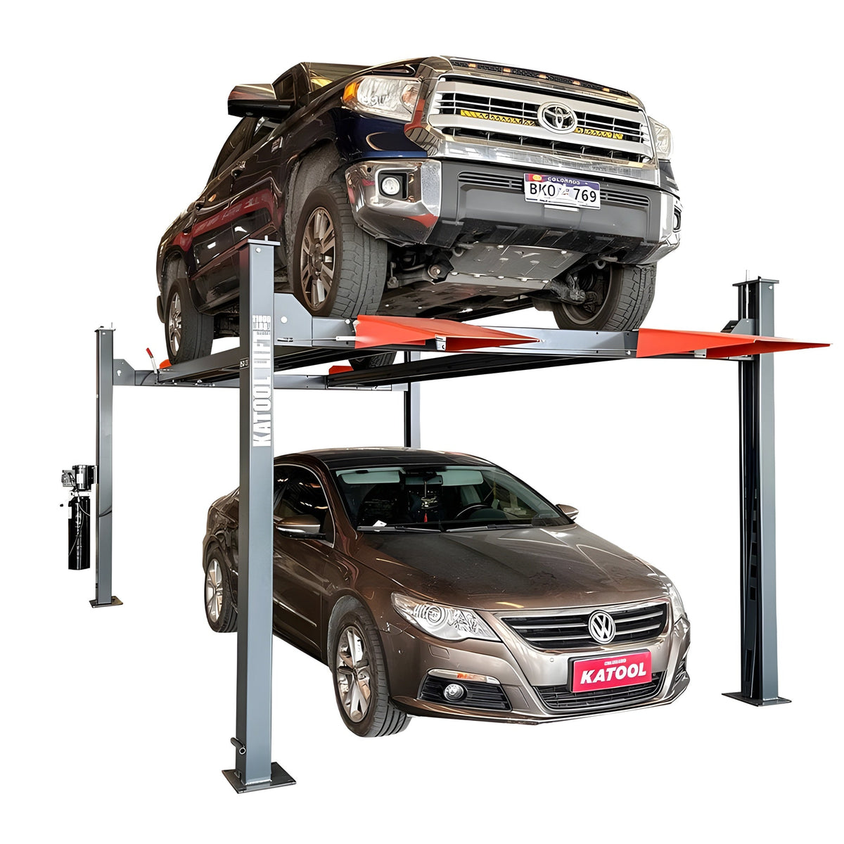 Katool 11,000 lb 4-Post Storage Lift 4H110