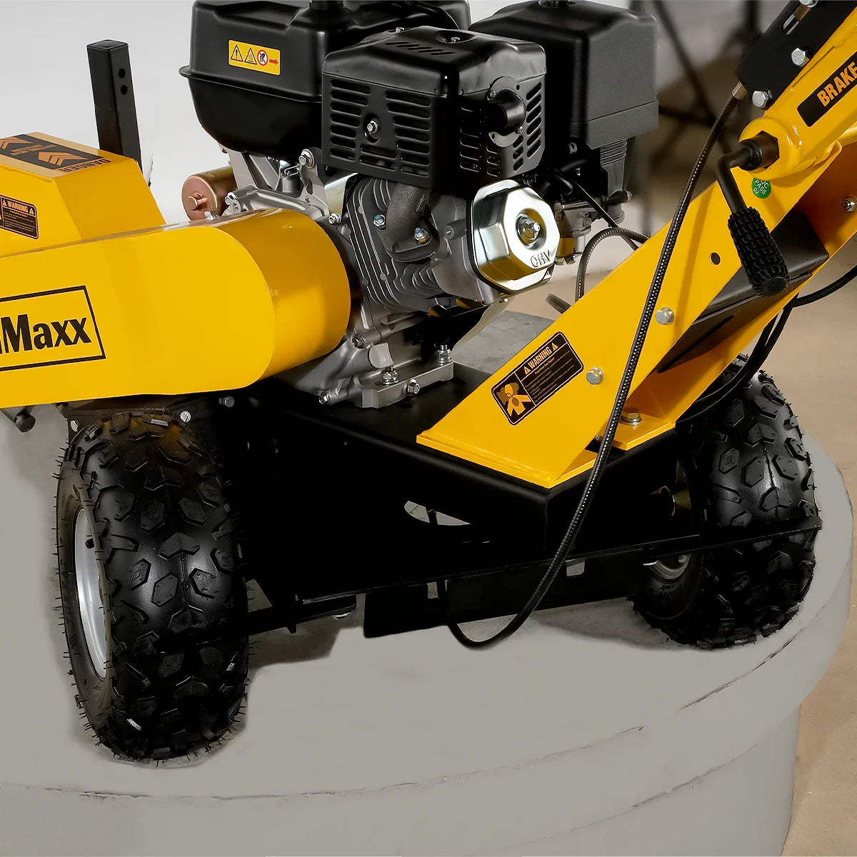 MechMaxx 15 inch 15HP 420cc DUCAR E-Start Stump Grinder with Tow Bar,  SG380