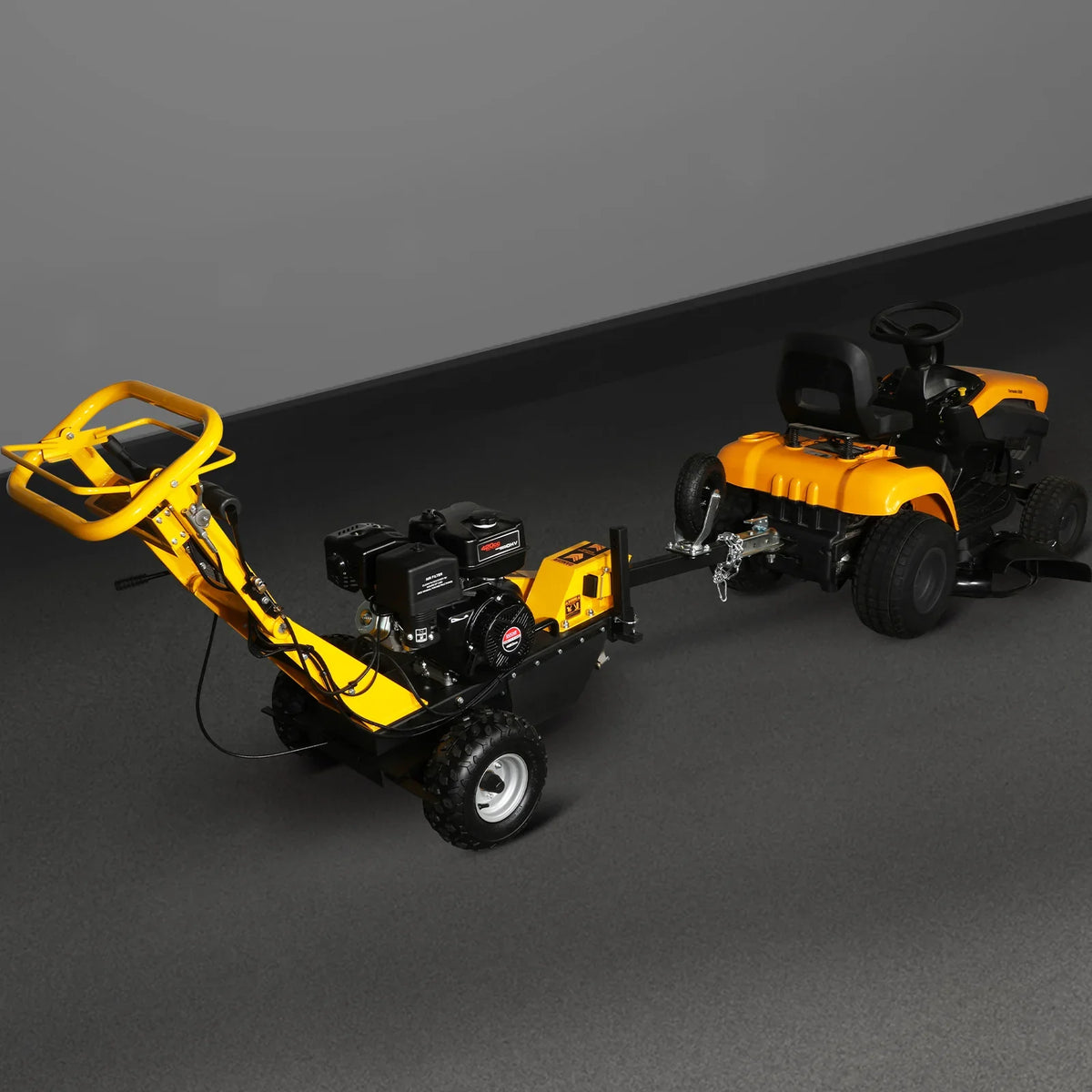 MechMaxx 15 inch 15HP 420cc DUCAR E-Start Stump Grinder with Tow Bar,  SG380