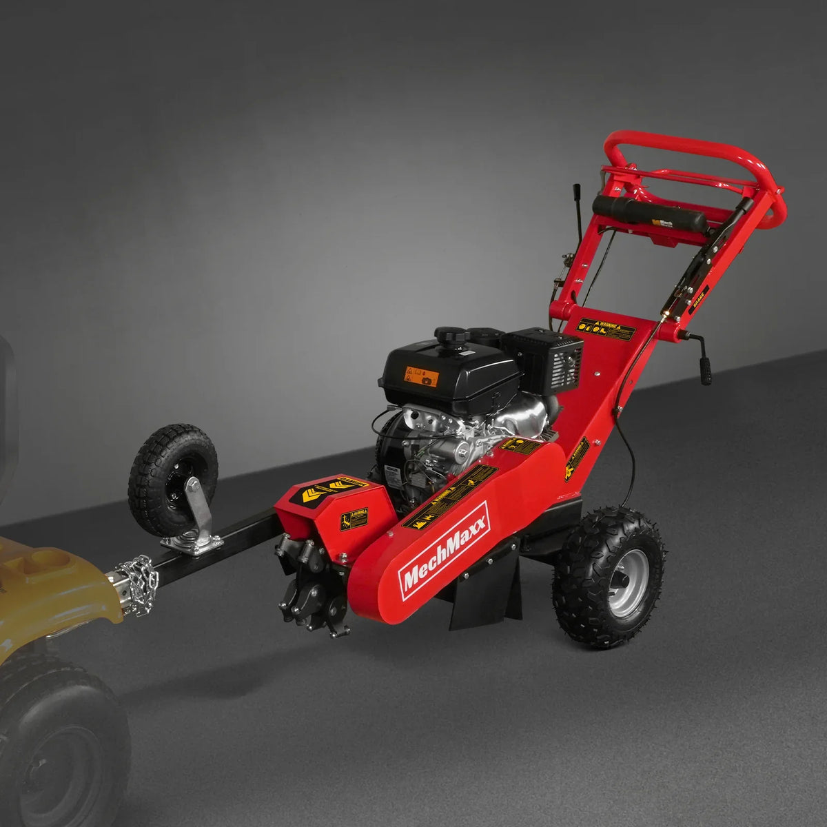 MechMaxx 15-inch 14hp 429cc KOHLER E-Start Stump Grinder with Tow Bar,  SG380