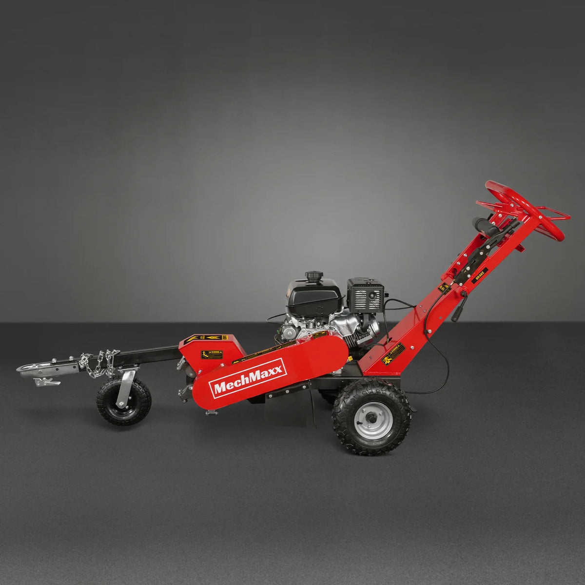 MechMaxx 15-inch 14hp 429cc KOHLER E-Start Stump Grinder with Tow Bar,  SG380