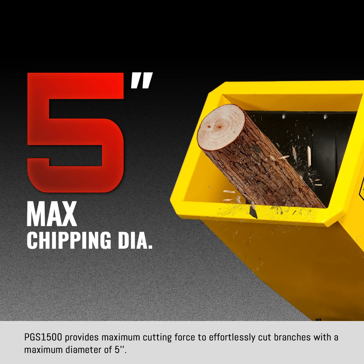 MechMaxx 5 inch E-start DUCAR 420cc 15hp Gasoline Engine Powered Drum Wood Chipper with Towbar ,  PGS1500