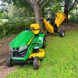 MechMaxx 6 inch E-start ZONSEN 459cc 15hp Gasoline Engine Powered Drum Wood Chipper,  P4206