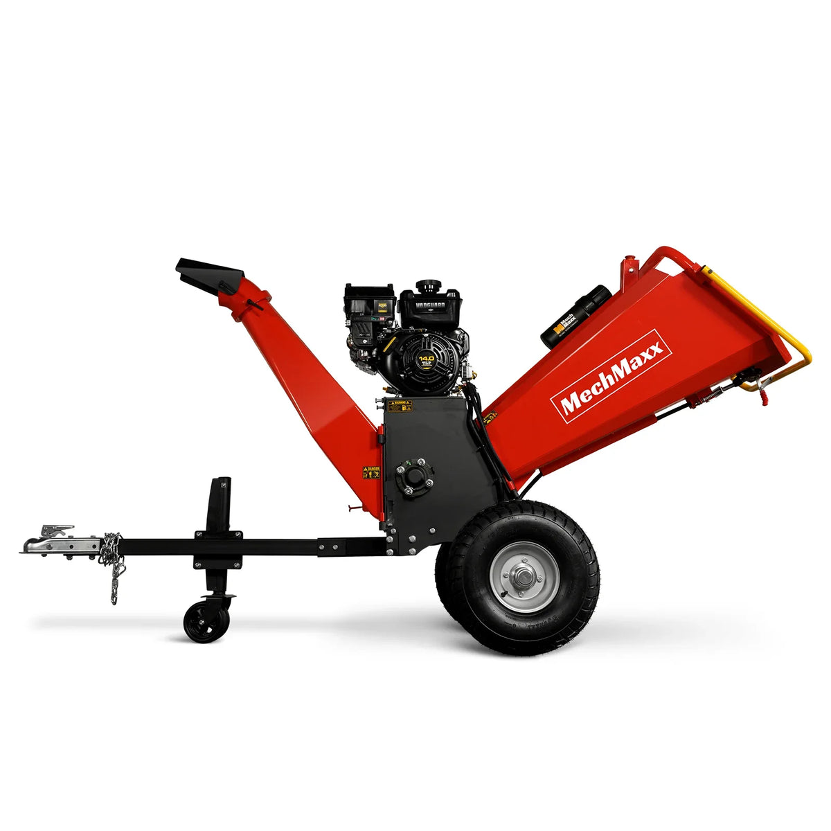 MechMaxx 6 inch E-start B&S VANGUARD 408cc 14hp Gasoline Engine Powered Drum Wood Chipper ,  P4206