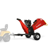 MechMaxx 6 inch E-start B&S VANGUARD 408cc 14hp Gasoline Engine Powered Drum Wood Chipper ,  P4206