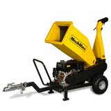MechMaxx 5 inch E-start DUCAR 420cc 15hp Gasoline Engine Powered Drum Wood Chipper with Towbar ,  PGS1500